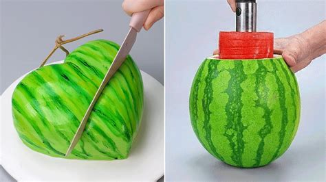 Satisfying Watermelon Cake Compilation So Yummy Colorful Cake