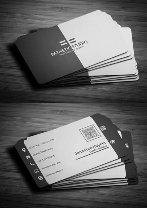 Corporate Black Business Card Businesscards Businesscardtemplates