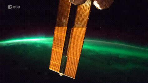 Aurora Lightning Flash Seen In Space Station Time Lapse