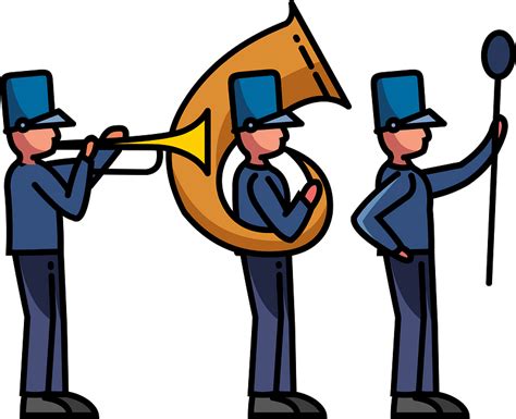 Marching Band Clip Art Transparent Background