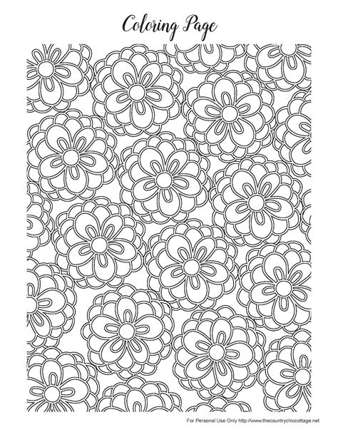 Flower for adults coloring pages are a fun way for kids of all ages to develop creativity, focus, motor skills and color recognition. Free Spring Coloring Pages For Adults - Coloring Home
