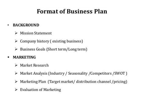 Business Plan Entrepreneurship