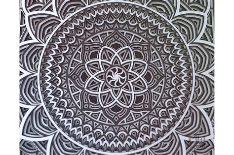 Free Free 322 Layered Mandala Shadow Box SVG PNG EPS DXF File
