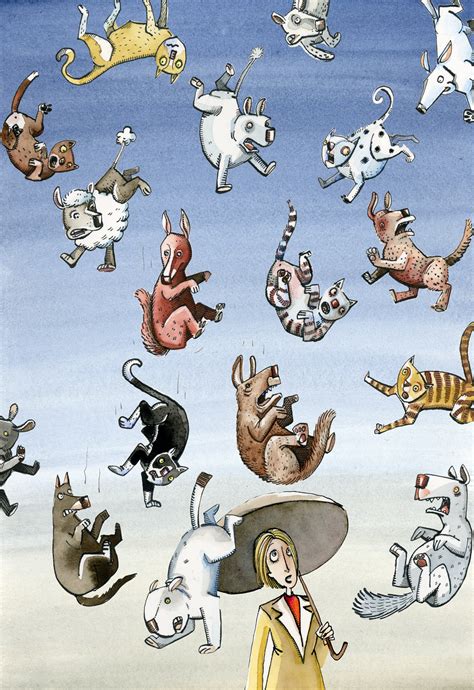 In old english, catadupe meant a cataract or waterfall. raining cats and dogs | Just my 2 cents - Carolyn Mantia