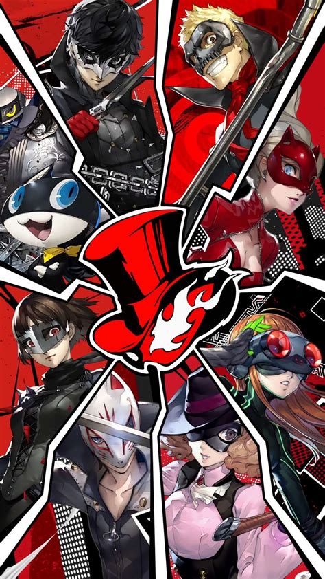 Multiple sizes available for all screen sizes. Persona 5 Animated Wallpaper Phone