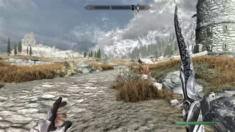 Skyrim Ps4 Pro 4k With Mods Youtube