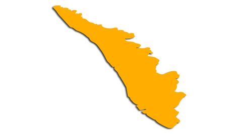 Kerala Map Png Clipart Kerala Political Map After Cli