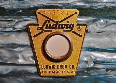 Ludwig Current Keystone Badge Ludwig Drums Drums Case