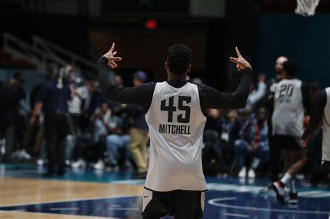 He's been doing it since he was a rookie. Gallery: Donovan Mitchell at All-Star Weekend 2019 | Utah Jazz