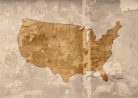 Us Map Sketch Stock Photos Pictures And Royalty Free Images Istock