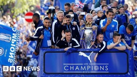 Leicester City Parade Thousands Gather To Celebrate Premier League