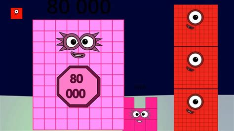 Numberblocks 0 1000 But Crused Counting By Thousands Youtube