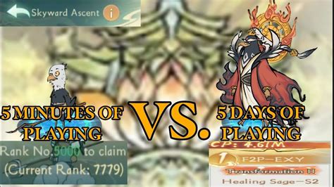 DAY 8 F2P SKYWARD ASCEND | BECOME THE #1 IN THE RANK | BY FOLLOW MY 5