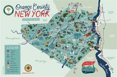 Maps And Charts Visit Orange County Ny