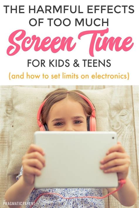 The Harmful Effects Of Too Much Screen Time For Kids Screen Time For