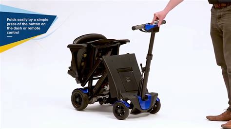Travel Lightweight Compact Electric Automatic Folding Scooter Seniors