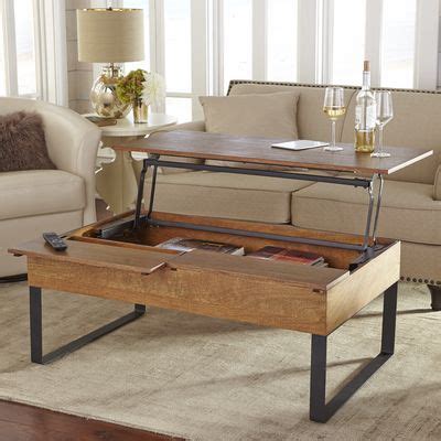 Lift top coffee table ikea, source: Hugh Java Lift Top Coffee Table | Living room table ...