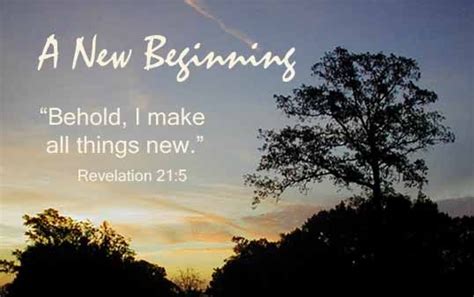 A New Beginning “behold I Make All Things New Rev 215 Celebrate