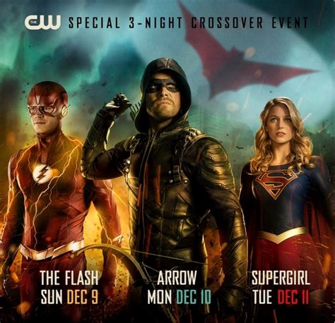 The Arrowverse Crossover Event Featuring The Flash Arrow And