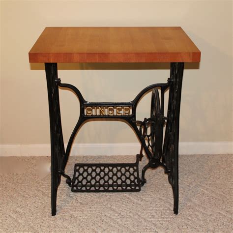 Upcycled Antique Singer Sewing Machine Table Ebth