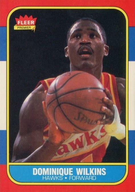 Historic sales data are completed sales with a buyer and a seller agreeing on a price. 1986 Fleer Dominique Wilkins #121 Basketball - VCP Price Guide