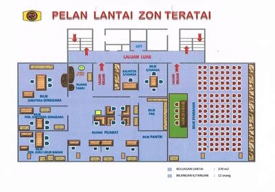 Kereta lantai material fiber, kapasitas 14 anak. Pelan Lantai