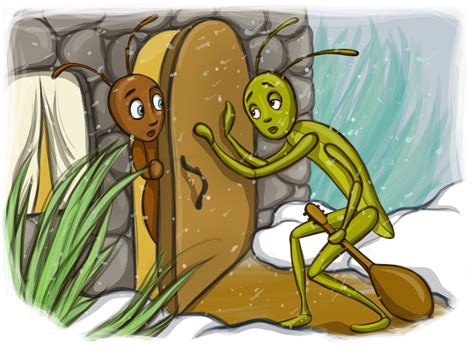 Grasshopper And The Ant A Classic Fable