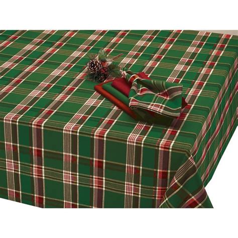 Dark Green Plaid Tablecloth Free Shipping On Orders Over 45