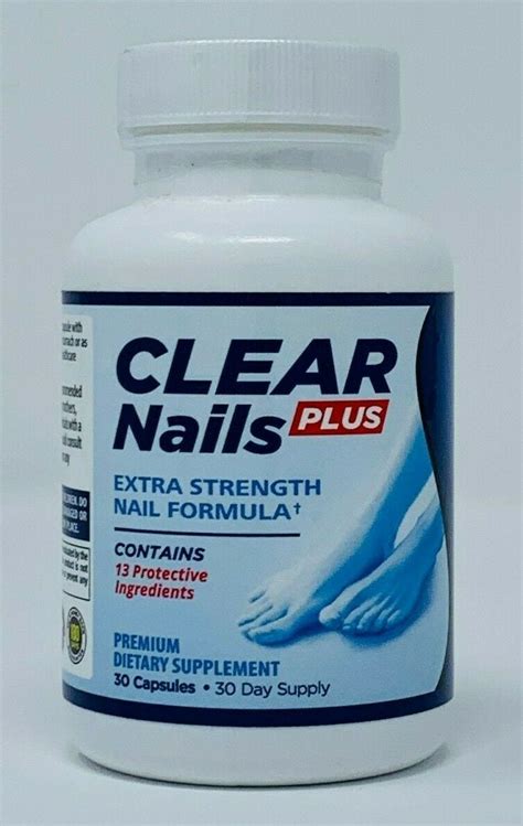 Clear Nails Plus Extra Strength Formula Toenail Fingernail Fungus