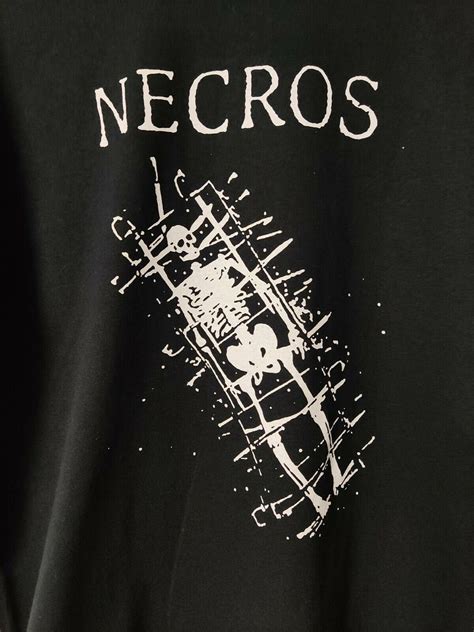 Necros T Shirt Punk Hardcore Negative Approach Black Flag Etsy