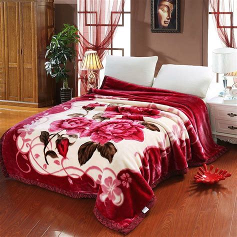 Productsuper Thick Winter Warm Mink Blanket Double414855324html