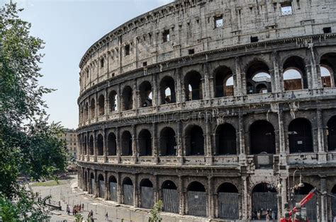 Roman Coliseum Italy Rome Editorial Image Image Of Roman Monument