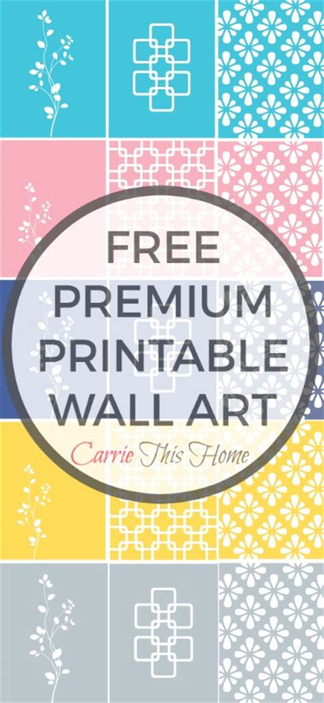Premium Free Printable Wall Art