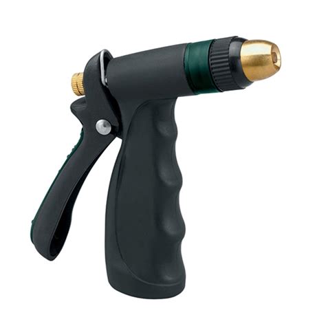 Orbit Compact Adjustable Hose Spray Nozzle W Brass Head Water