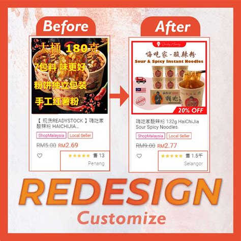 Redesign Product Image Shopeesocial Mediabranding Edit Imagephoto