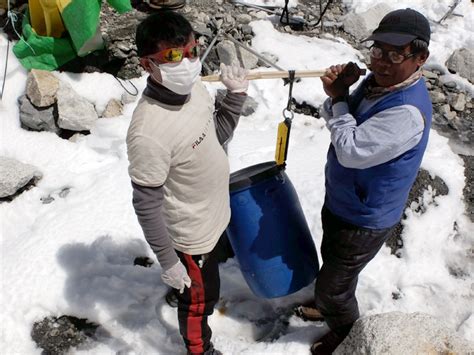 Mount Everest Toilet Problem