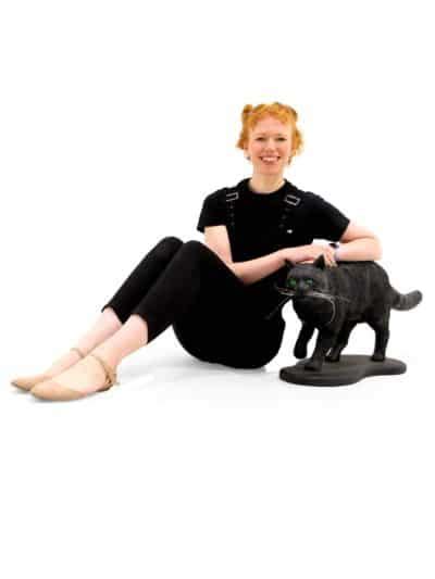 Prowling Black Cat Eph Creative Event Prop Hire