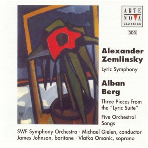 Alban Berg Vlatka Orsanic And Michael Gielen Five Orchestral Songs