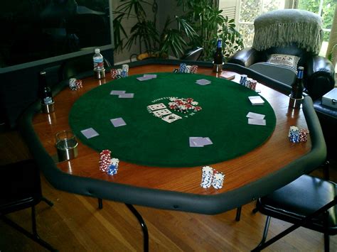 A custom board game table creates the pinnacle gaming environment. DIY your own poker table, this wouldn't be too hard either! Too bad I can't play poker lol ...