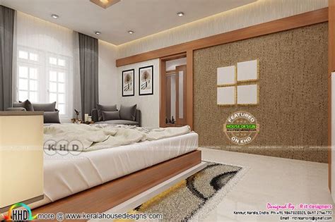 Master Bedroom Interiors By Rit Interior Kerala Home Design And Floor