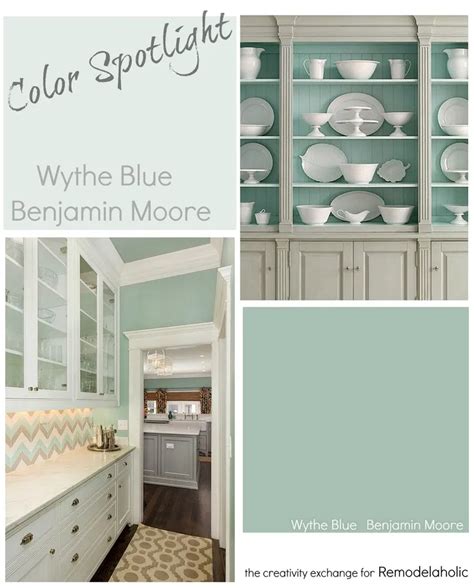 Remodelaholic Color Spotlight Wythe Blue From Benjamin Moore Wythe