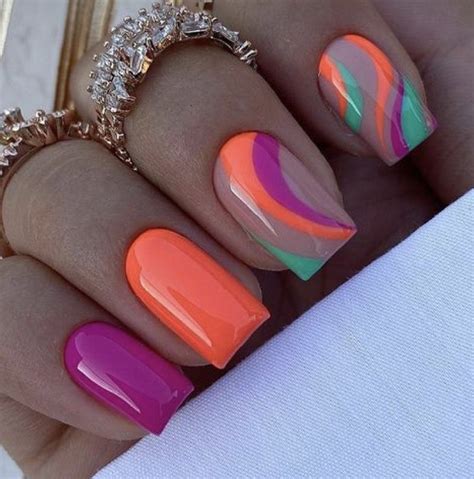 Latest And Beautiful Summer Nail Designs 2023 Summer Nails Coffin Bright Pink Nails Matte