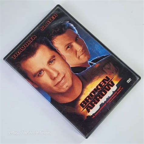 Broken Arrow Dvd 1999 John Travolta Christian Slater Samantha