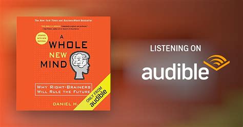 A Whole New Mind By Daniel H Pink Audiobook Uk