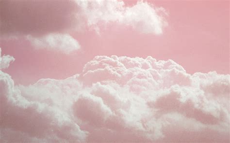 Background Pink Clouds Aesthetic