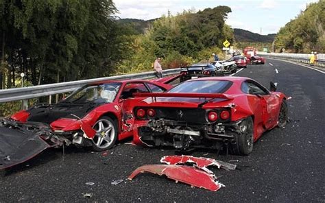 Police To Charge 10 Drivers Over Worlds Most Expensive Car Crash