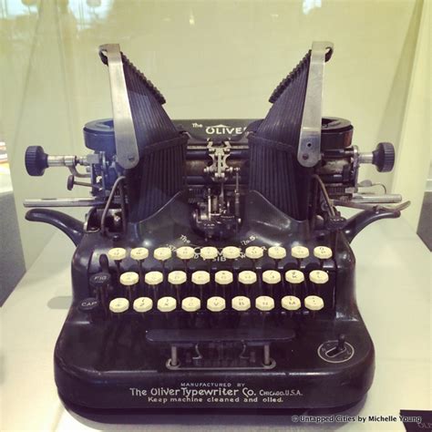 Vintage Typewriters On Display At Cuny Journalism Former New York