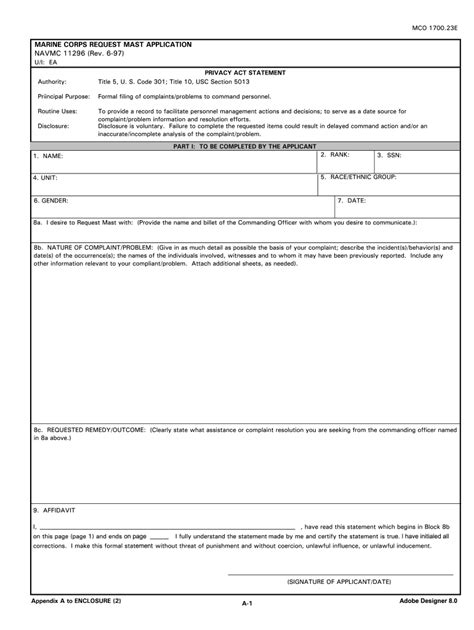Navmc 11296 Rev 5 19 Fill Out And Sign Online Dochub