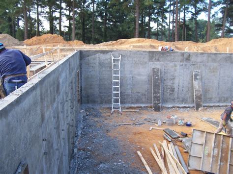 Raleigh Concrete Basement Walls Ocmulgee Concrete Services