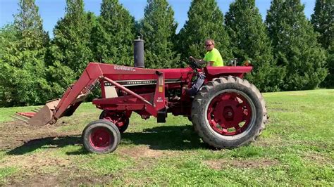 1980 International 686 Tractor With Loader Selling At Auction June 14th